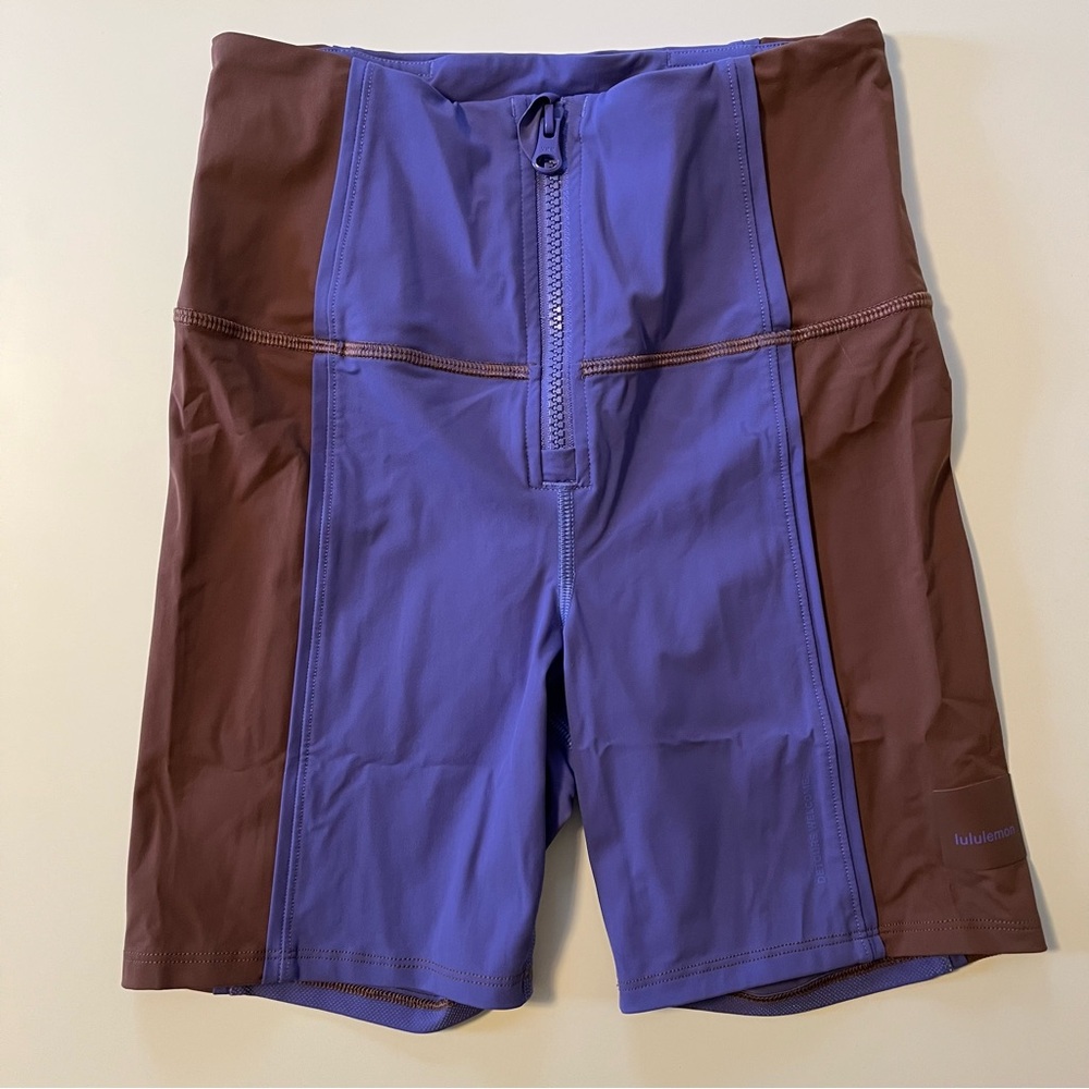 Lululemon Athletica Purple and Brown Shorts
